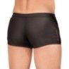 Boxer sexy con cerniera frontale nero Boxer sexy con cerniera frontale nero