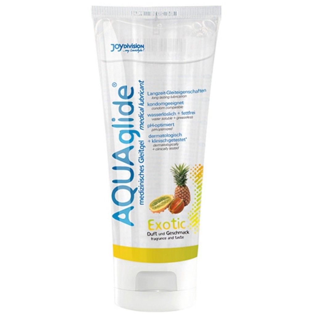 Lubrificante intimo aquaglide Exotic frutta esotica 100 ml Lubrificante intimo aquaglide Exotic frutta esotica 100 ml