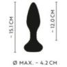 Vibratore anale telecomandato 15cm Vibratore anale telecomandato 15cm