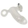 Guaina con anello pene vibrante trasparente Guaina con anello pene vibrante trasparente