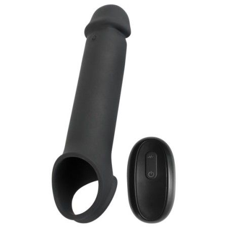 Guaina e prolunga pene vibrante 25 cm