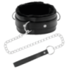 Collare bdsm pelo finto e guinzaglio Darkness Collare bdsm pelo finto e guinzaglio Darkness