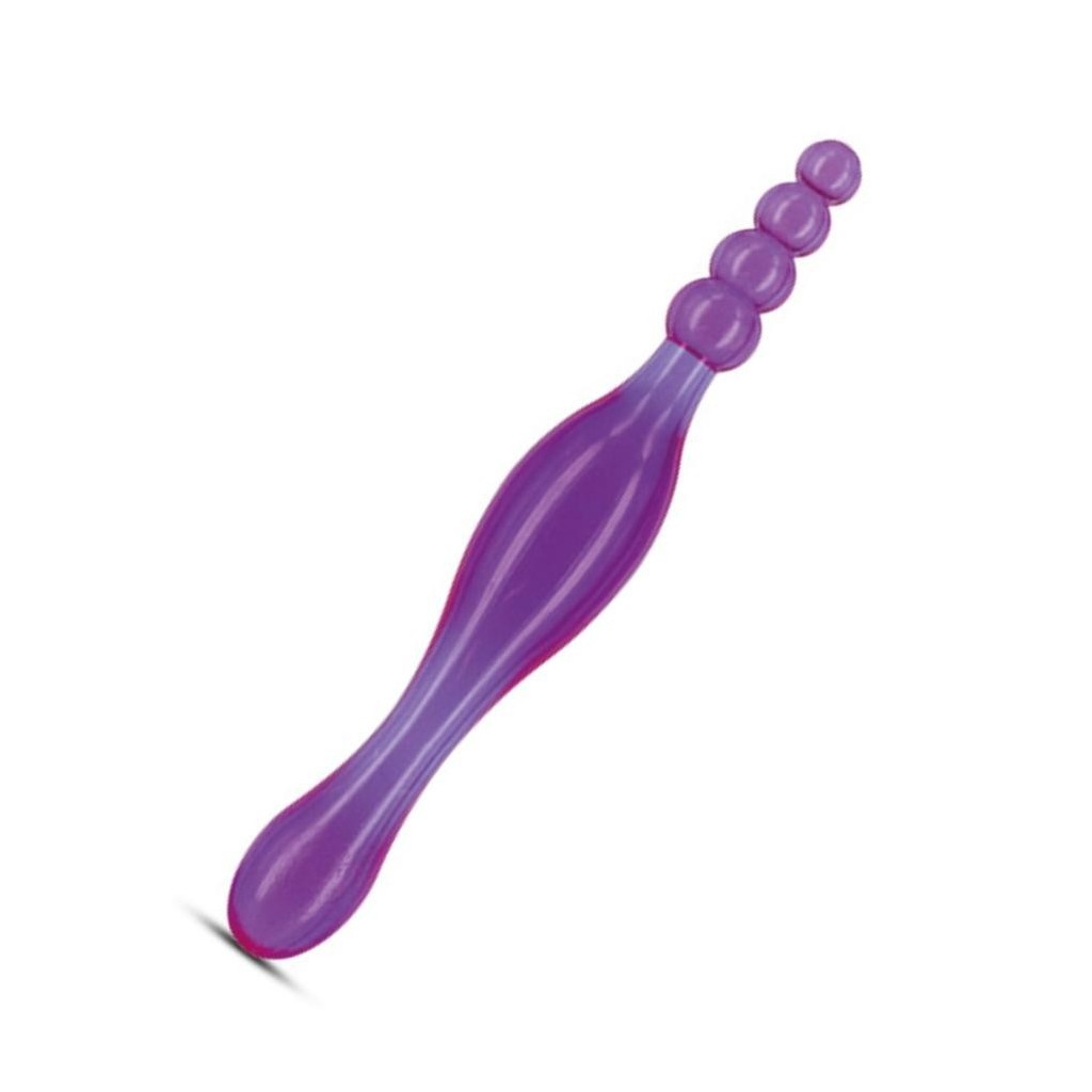 Fallo anale Dildo doppio violet galaxy