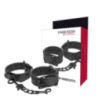 Manette regolabili con catena nere Darkness Manette regolabili con catena nere Darkness
