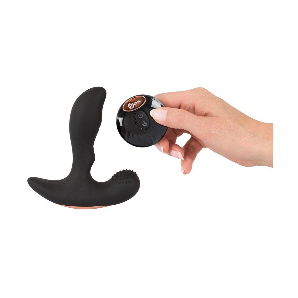 Vibratore anale Remote Controlled Prostate Plug with 2 Functions