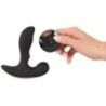Stimolatore prostata con telecomando nero Stimolatore prostata con telecomando nero