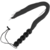 Frusta flogger nera Darkness 45 cm