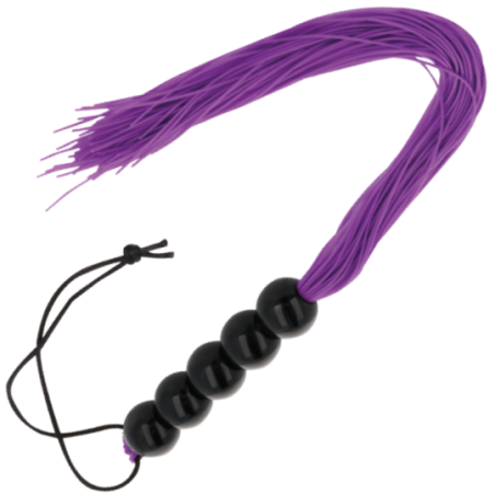 Frusta flogger viola Darkness 45 cm