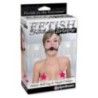 Ball gag non traspirante + morsetti capezzoli Ball gag non traspirante + morsetti capezzoli