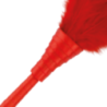 Solleticatore bdsm piume rosse 24 cm Darkness Solleticatore bdsm piume rosse 24 cm Darkness