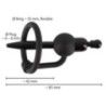 Dilatatore uretra vibrante + anello glande Dilatatore uretra vibrante + anello glande