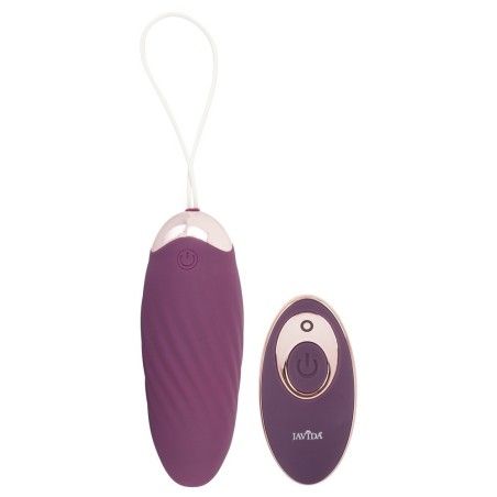 Uovo vaginale vibrante viola 18 cm