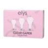 Set 3 plug anali trasparenti Clear Gaper Set 3 plug anali trasparenti Clear Gaper