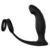 Vibratore anale e anello pene con telecomando Vibratore anale e anello pene con telecomando