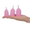 Coppette mestruali Safe & Dry 3 pz Coppette mestruali Safe & Dry 3 pz