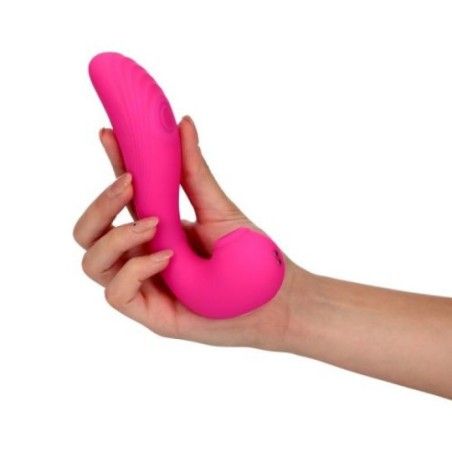 Stimolatore vaginale succhia clitoride fucsia
