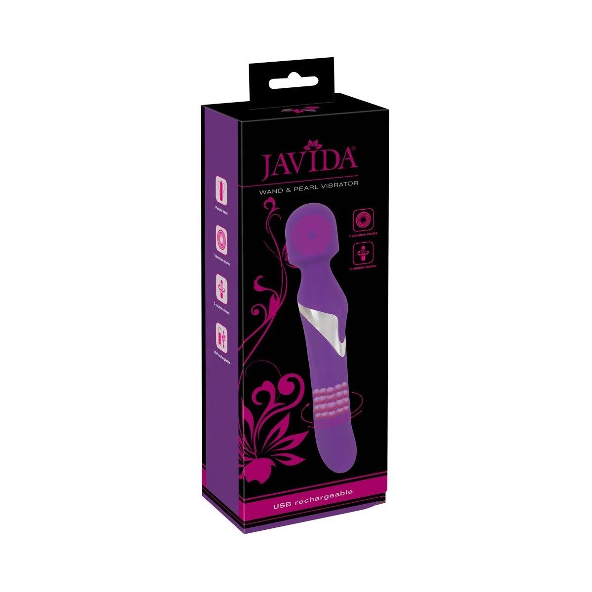 Vibratore rotante Wand & Pearl Vibrator