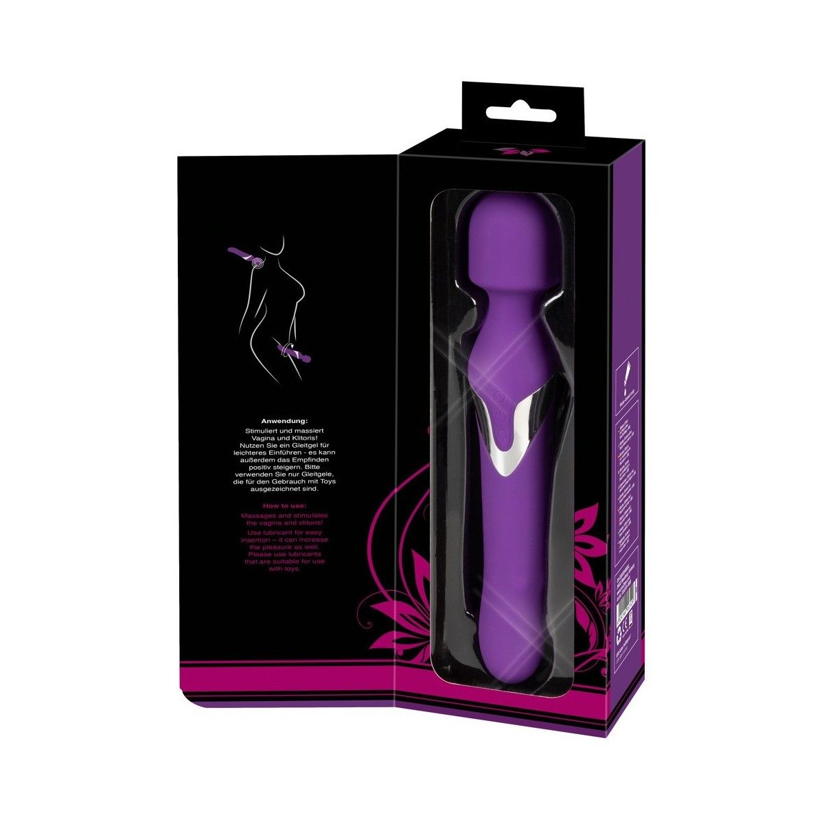 Vibratore rotante Wand & Pearl Vibrator