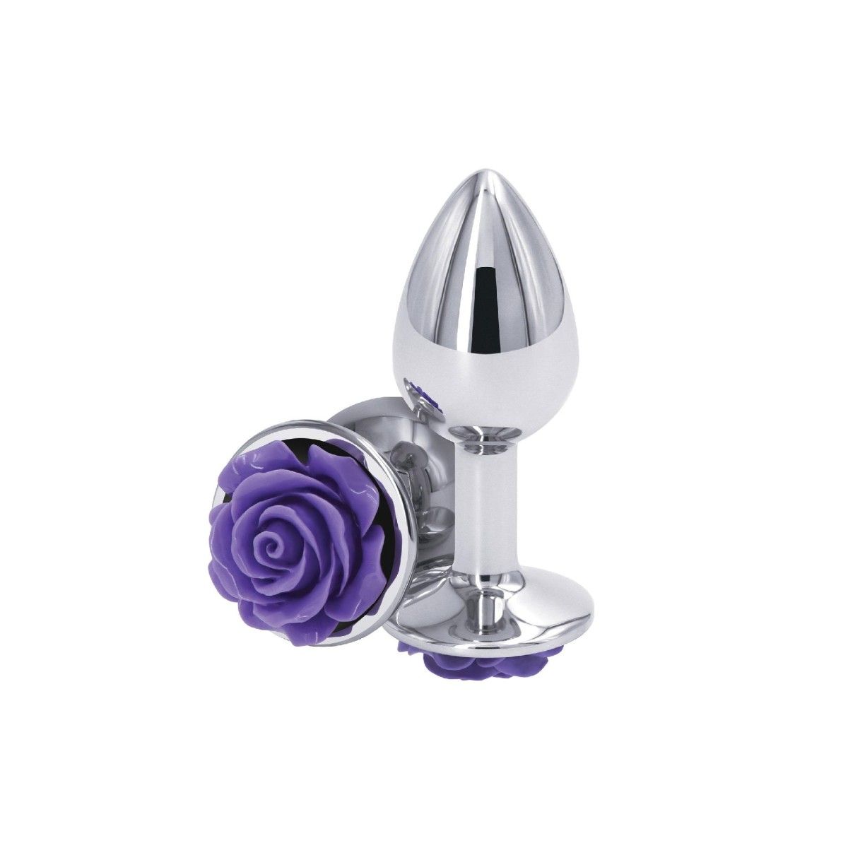 Plug anale Rose Buttplug purple Small