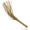 Frusta flogger pelle vegana color cuoio 28 cm Frusta flogger pelle vegana color cuoio 28 cm