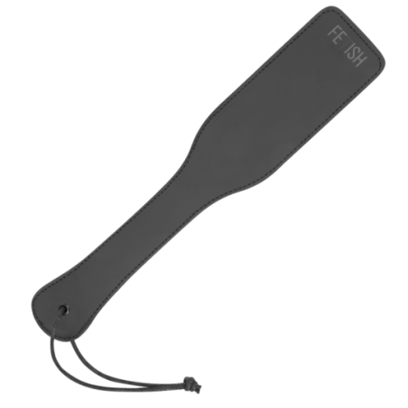 Sculacciatore Paddle in pelle vegana nero