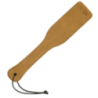 Sculacciatore Paddle in pelle vegana cuoio