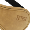 Maschera occhi pelle vegana color cuoio Maschera occhi pelle vegana color cuoio