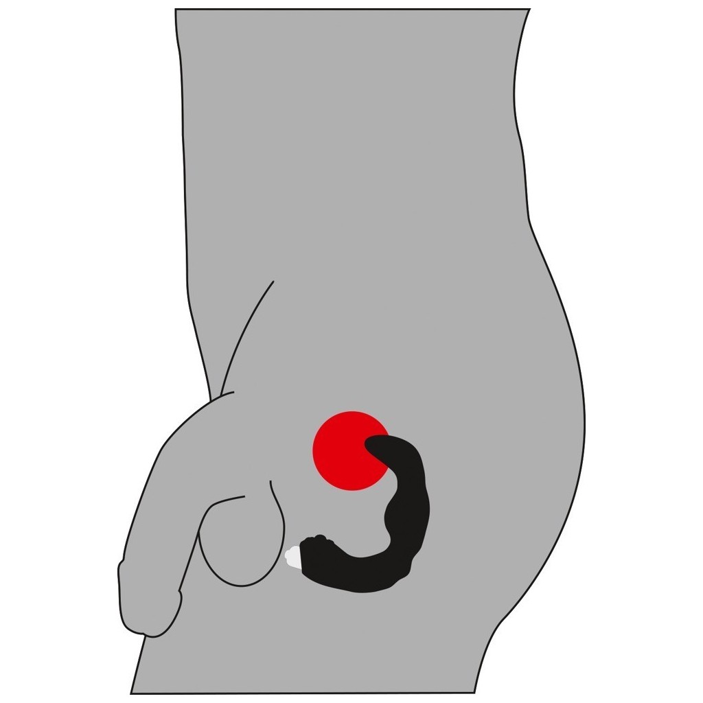 Fallo anale  vibrante Vibratore maschile per stimolazione prostata dildo in silicone prx