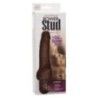Vibratore vaginale realistico 19 cm brown Vibratore vaginale realistico 19 cm brown