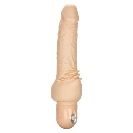 Vibratore vaginale realistico 19 cm chiaro