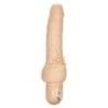 Vibratore vaginale realistico 19 cm chiaro Vibratore vaginale realistico 19 cm chiaro