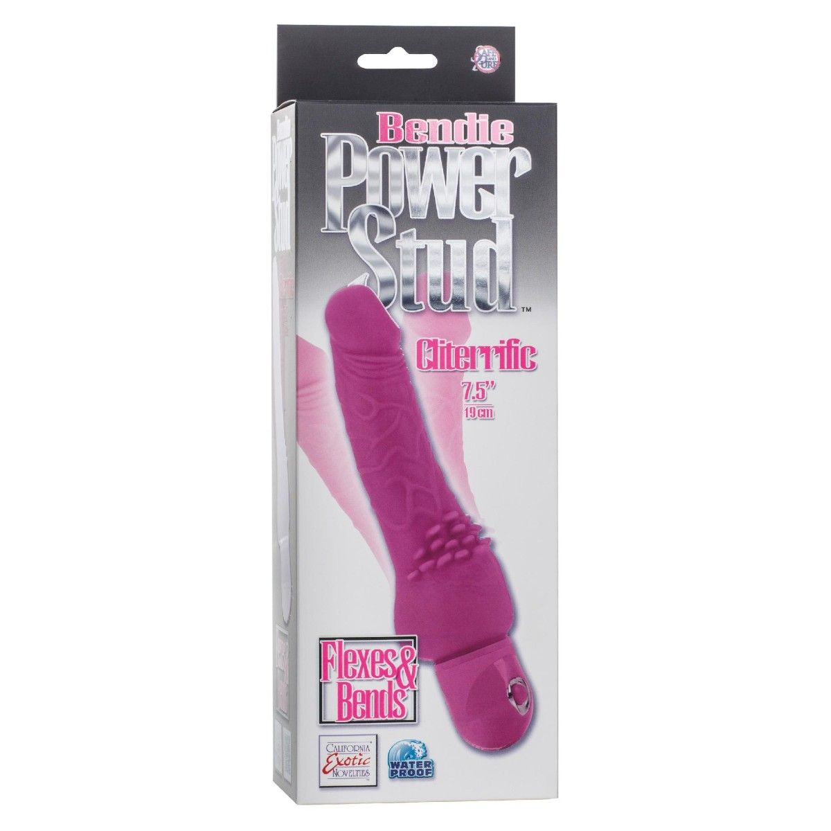 Vibratore realistico Cliterrific fucsia