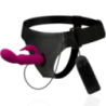 Cintura strapon con vibratore rabbit 15 cm Cintura strapon con vibratore rabbit 15 cm