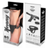 Cintura strapon fallo realistico 15 cm nero Cintura strapon fallo realistico 15 cm nero