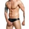 Jockstrap con anello pene nero Dngeon Jockstrap con anello pene nero Dngeon