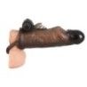 Guaina pene vibrante anello testicoli 19 cm Guaina pene vibrante anello testicoli 19 cm