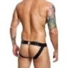 Jockstrap nero con catena di Dngeon