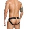 Jockstrap nero con catena di Dngeon