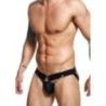 Jockstrap nero con catena di Dngeon