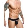 Jockstrap sexy con borchie di Dngeon nero Jockstrap sexy con borchie di Dngeon nero