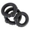 Kit 3 anelli pene in silicone Steel Rings Kit 3 anelli pene in silicone Steel Rings