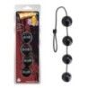 Palline anali Pleasure 60 cm Large nere Palline anali Pleasure 60 cm Large nere
