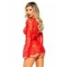 Completo sexy pizzo 3 pz rosso Completo sexy pizzo 3 pz rosso