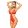 Completo sexy pizzo 3 pz rosso Completo sexy pizzo 3 pz rosso