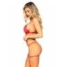 Completo sexy pizzo 3 pz rosso Completo sexy pizzo 3 pz rosso