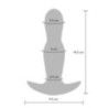 Plug anale gonfiabile vibrante The Stout Plug anale gonfiabile vibrante The Stout