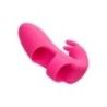 Vibratore rabbit mini da dito silicone Vibratore rabbit mini da dito silicone