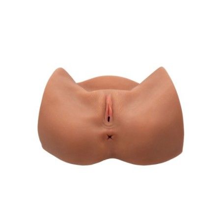 Masturbatore realistico vagina ano mulatto