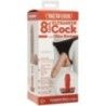 Fallo con testicoli e imbracatura a slip 20cm Fallo con testicoli e imbracatura a slip 20cm