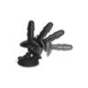 Ventosa per sex toy Vac-U-Lock nera deluxe Ventosa per sex toy Vac-U-Lock nera deluxe